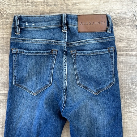 Allsaints stilt hign rise skinny fit Jeans - Picture 4 of 10